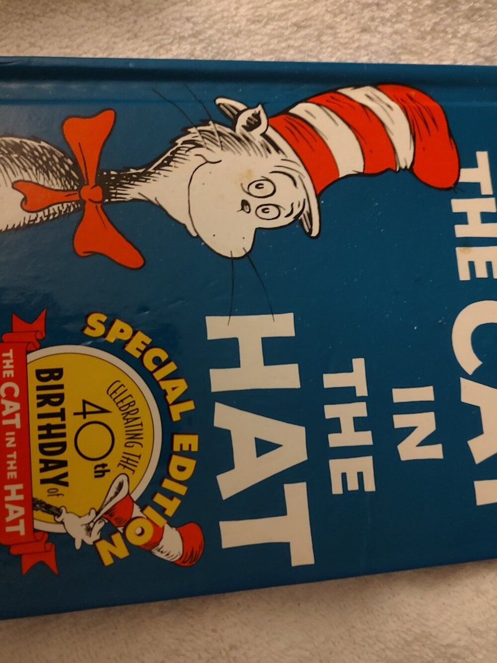 THE CAT IN THE HAT 40 Birthday Edition 1997
